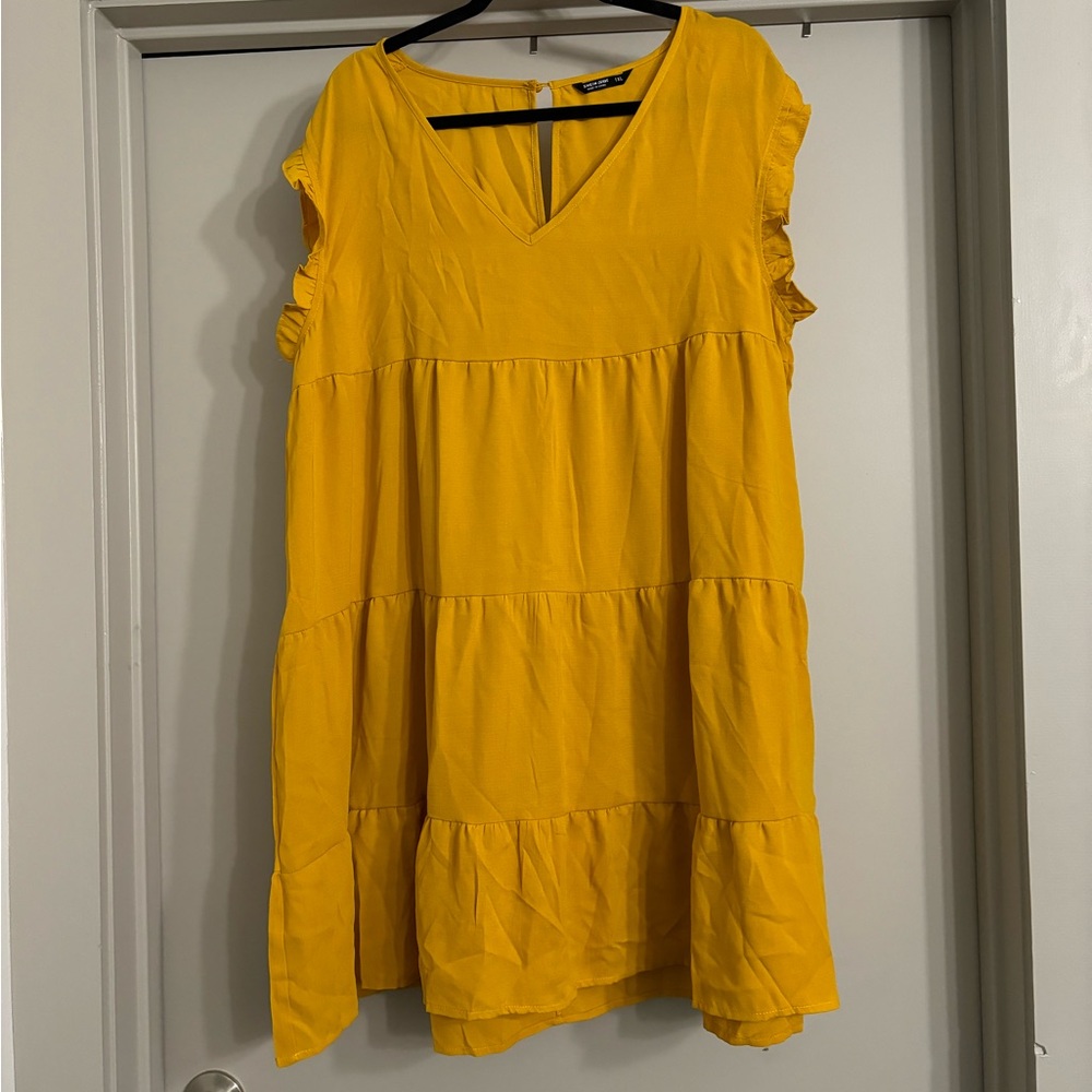 Mustard Dress